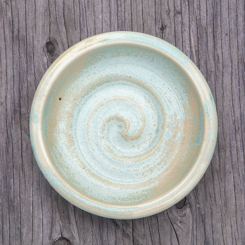 Ceramic Pottery Stoneware Wheel-thrown Soap Dish Handmade One of a Kind