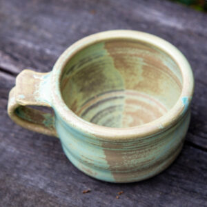 Hand Thrown Shave Mug - Image 4