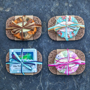 Brown Oval Soap Lift with Soap
