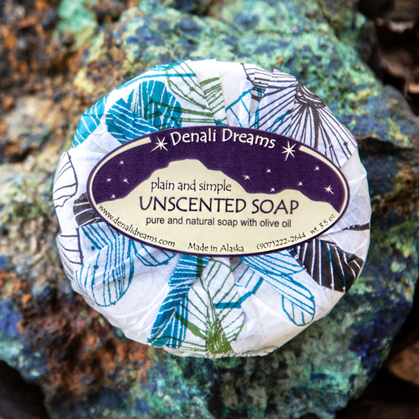 Natural Unscented Soap - Denali Dreams