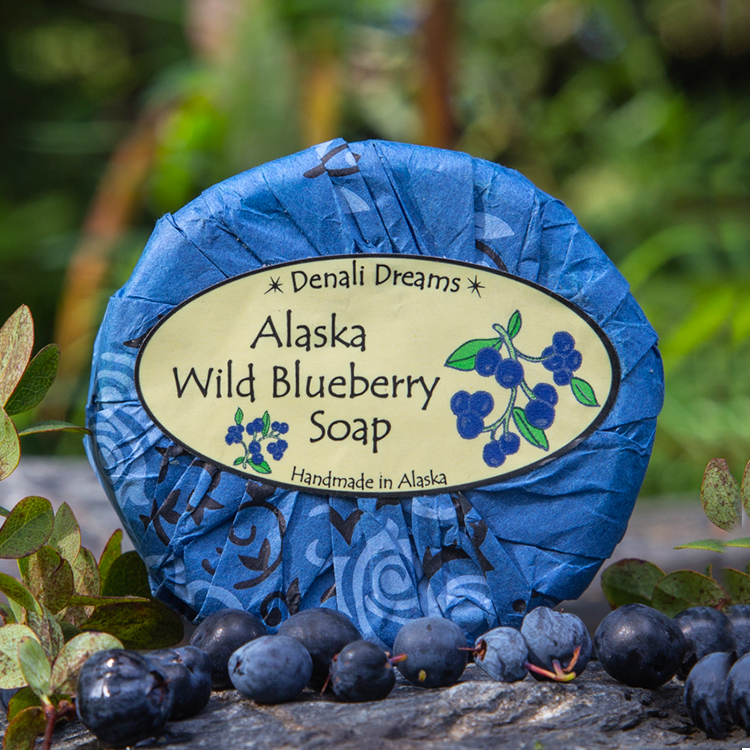 Alaska Wild Blueberry Soap